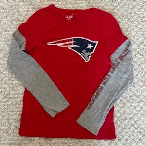 🏈 NEW ENGLAND PATRIOTS Long sleeve - girls size M